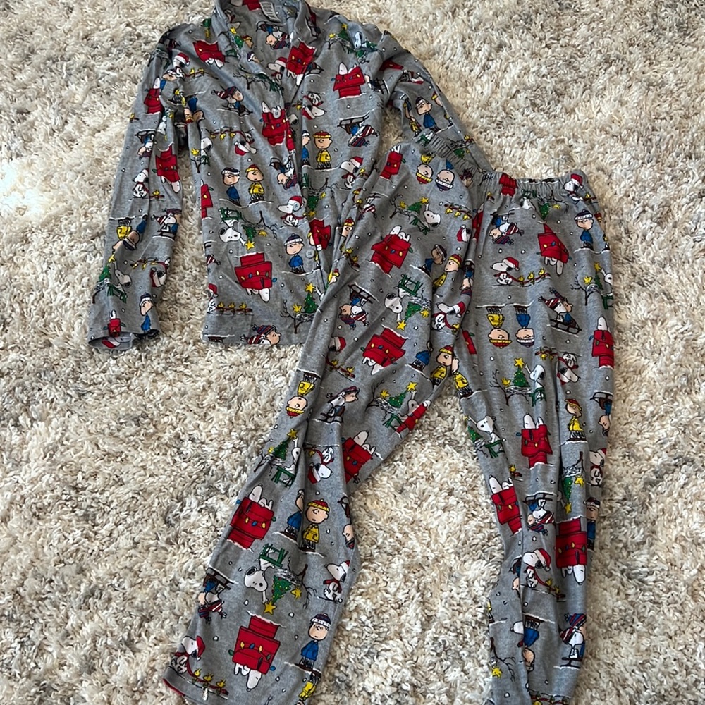 Peanuts winter/Christmas pajamas